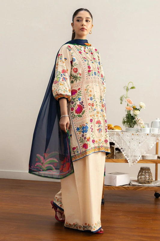 Zara Shahjahan - Coco Prints Drop 2 - TAKARA-7A - Unstitched