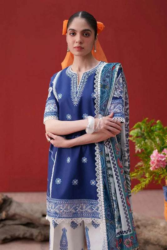 Saira Rizwan - Laanem SS Unstitched Collection - ZOYA-A-04 - Unstitched