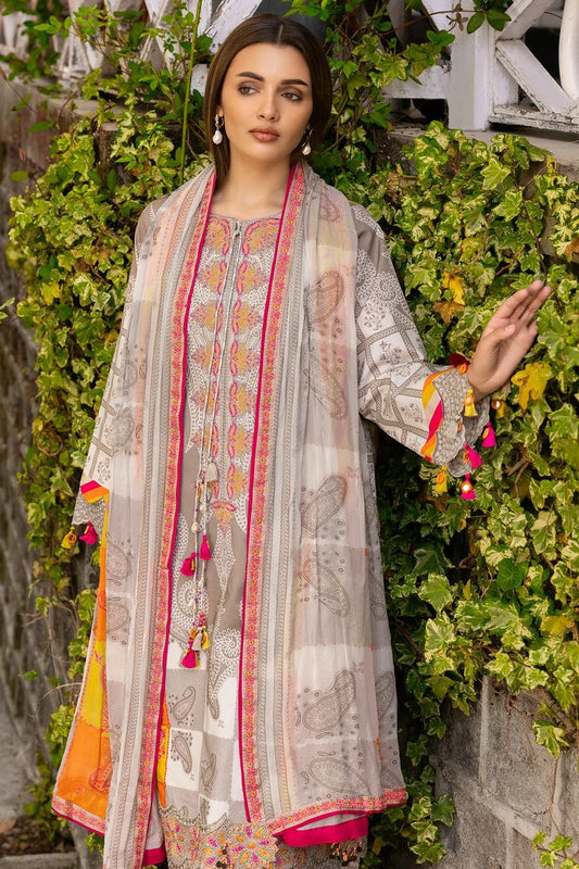 Charizma - Rang e Bahar Lawn Collection Vol 2 - CRB6-16 - Unstitched