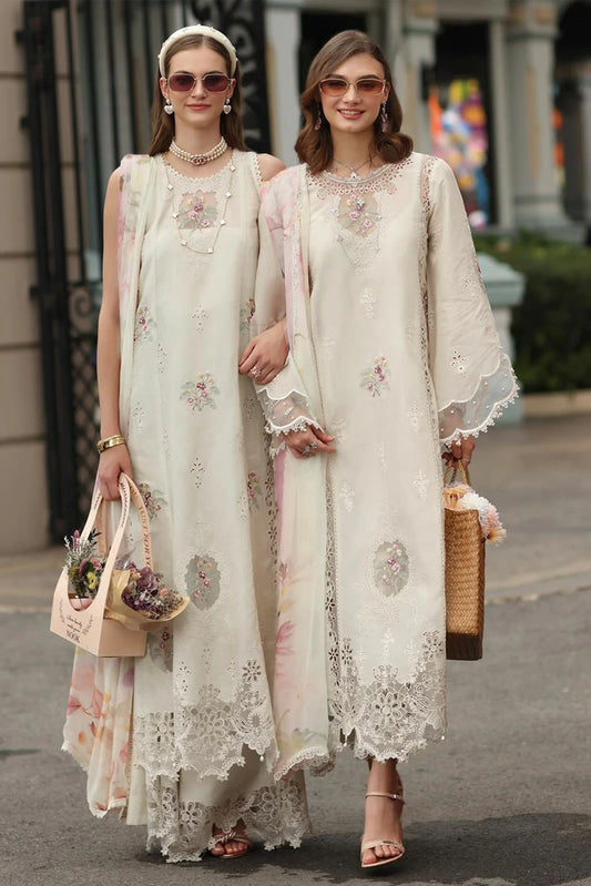 Noor by Saadia Asad - Noor Luxe Chikankari - Design 02 - Unstitched