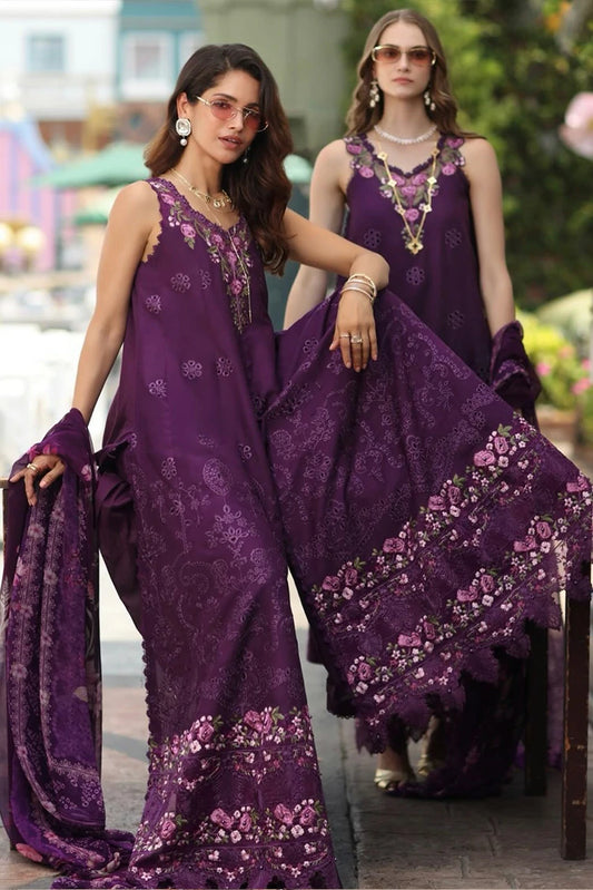 Noor by Saadia Asad - Noor Luxe Chikankari - Design 07 - Unstitched