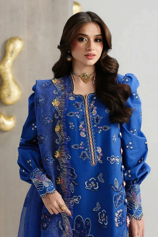 Qalamkar - Festive Lawn - QFL-06 EMINA - Unstitched