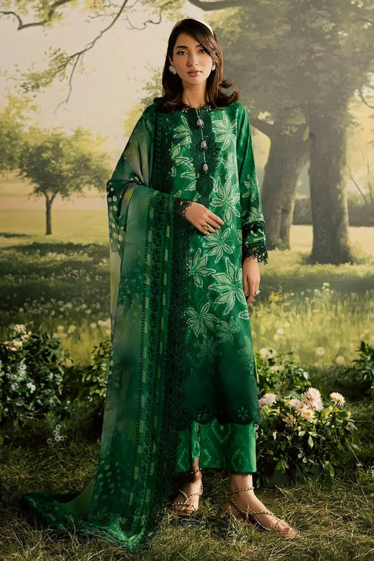 Nureh - Bloom Embroidered and Printed Lawn Collection Vol 2 - BL-17 - Unstitched