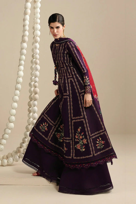 Jazmin - Iris Luxury Eid Lawn - IL26 D-06 - Unstitched