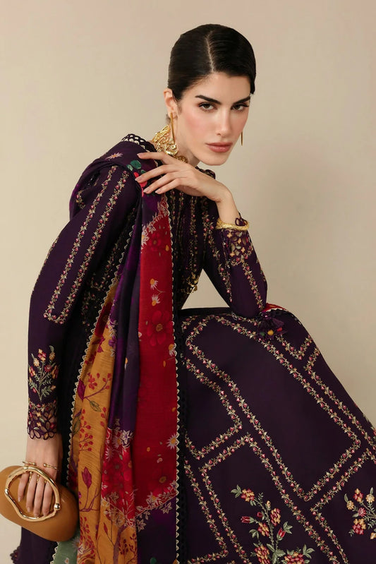 Jazmin - Iris Luxury Eid Lawn - IL26 D-06 - Unstitched