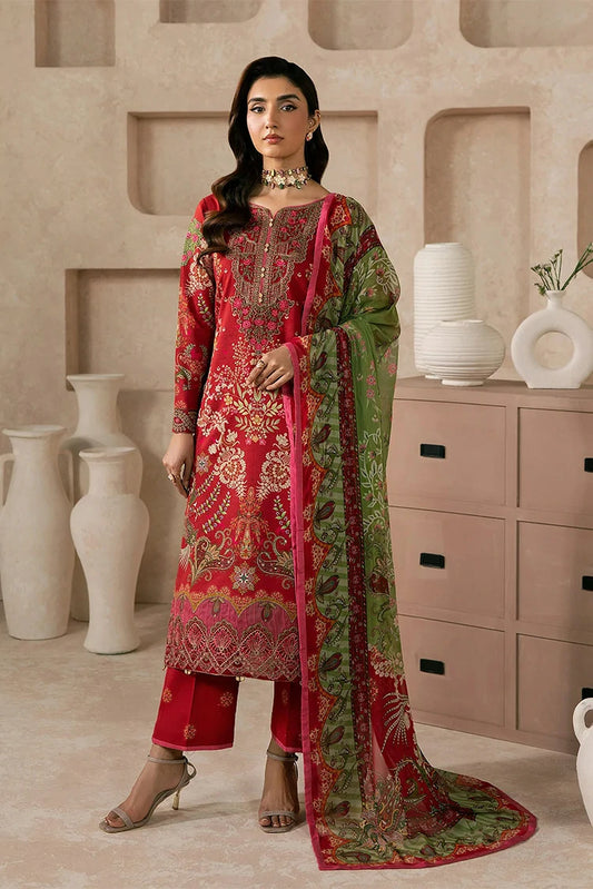 Gulaal - Syra Collection - D-1 Nael - Unstitched