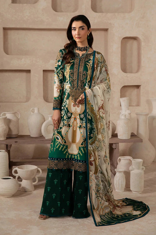 Gulaal - Syra Collection - D-3 Vantae - Unstitched