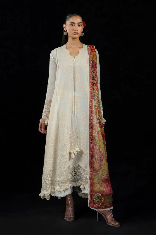 Hussain Rehar - Zan Spring Summer - D-93 Sefi - Unstitched