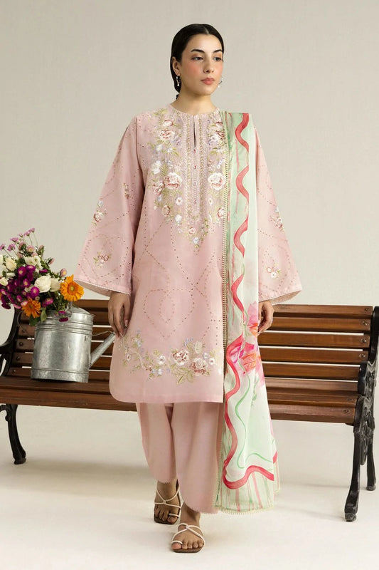 Zara Shahjahan - Coco Lawn Edit II - LUNE-2B - Unstitched