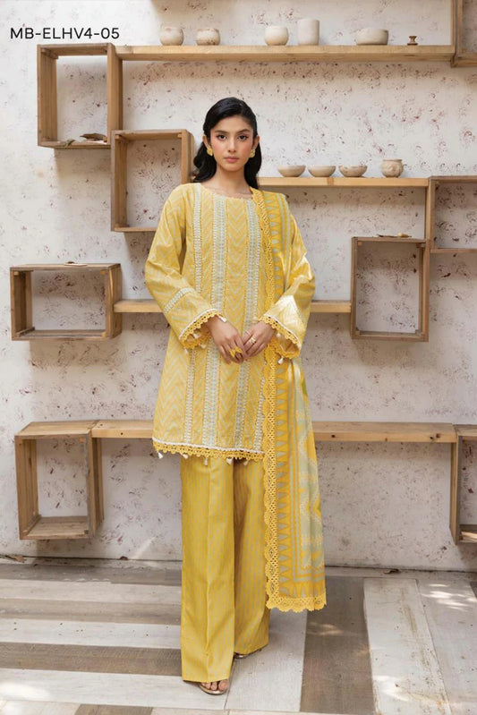 Maria B - Elaheh M Basics Vol 4 - MB-ELHV4-05 - Unstitched