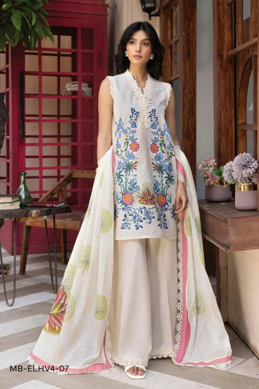 Maria B - Elaheh M Basics Vol 4 - MB-ELHV4-07 - Unstitched