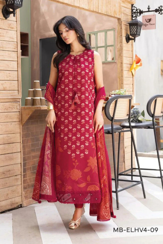 Maria B - Elaheh M Basics Vol 4 - MB-ELHV4-09 - Unstitched