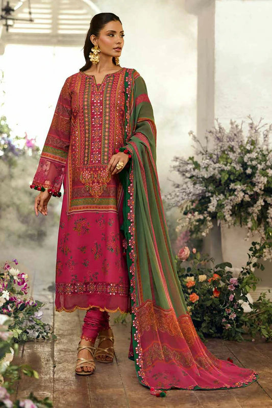 Charizma - Sunshine Embroidered Lawn Collection Vol 2 - CSN6-14 - Unstitched