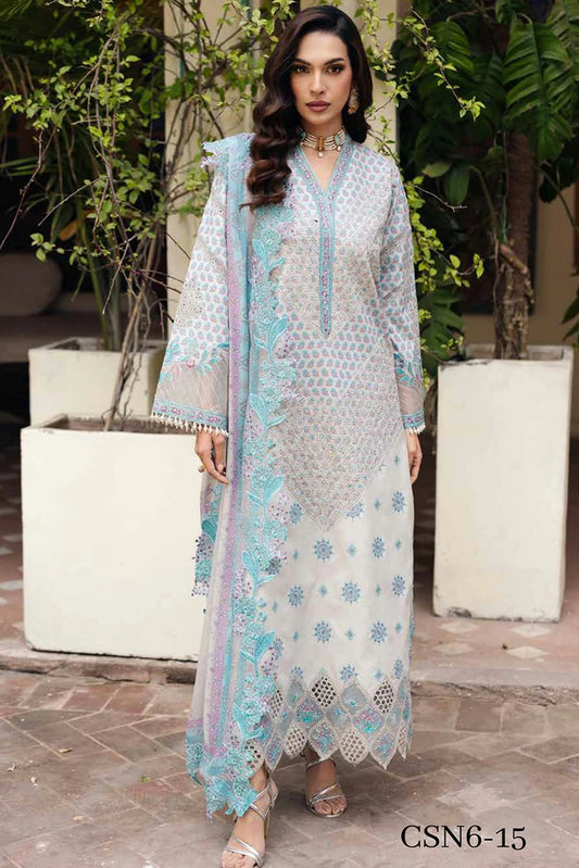 Charizma - Sunshine Embroidered Lawn Collection Vol 2 - CSN6-15 - Unstitched