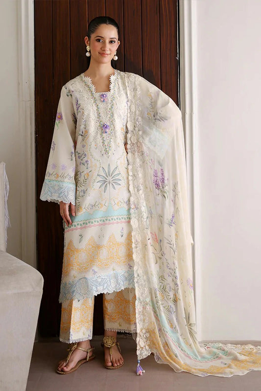 Roheenaz - Sunlit Tales Embroidered Edit - 07-Glowleaf - Unstitched
