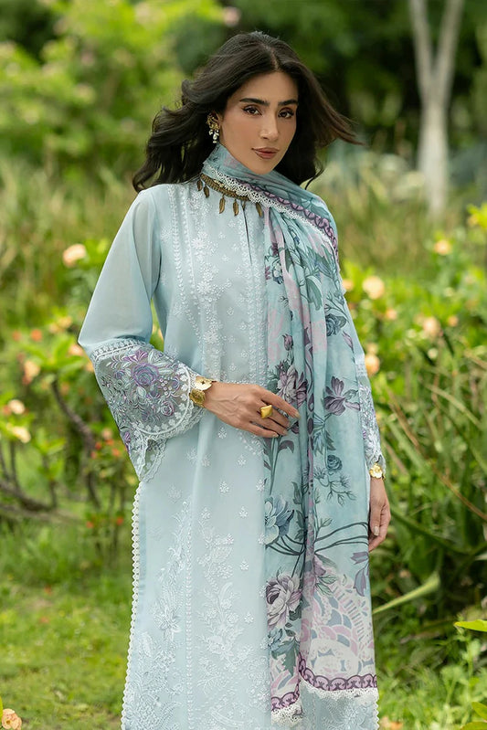 Zainab Chottani - ZC Luxe Lawn - Cove-06 - Unstitched