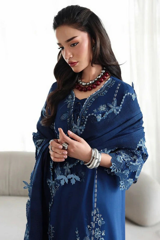 Qalamkar - Qline Lawn Drop 2 - QKL-01 SORAI - Unstitched