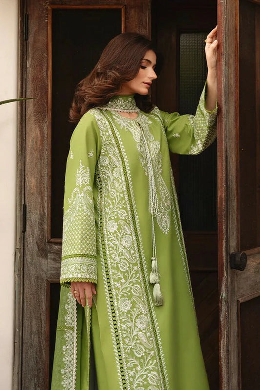 Ayzel - Whisper Embroidered Lawn Collection - 1231-HUSH - Unstitched