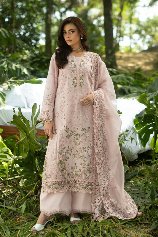 Elaf - Luxury Lawn Unstitched Vol 2 - ELQ-1B LOVE ESCAPE - Unstitched
