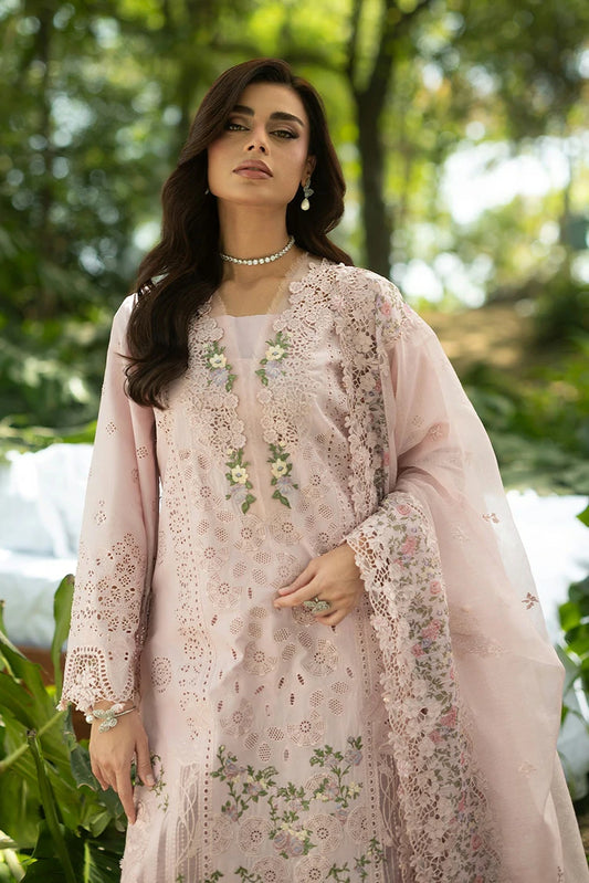 Elaf - Luxury Lawn Unstitched Vol 2 - ELQ-1B LOVE ESCAPE - Unstitched