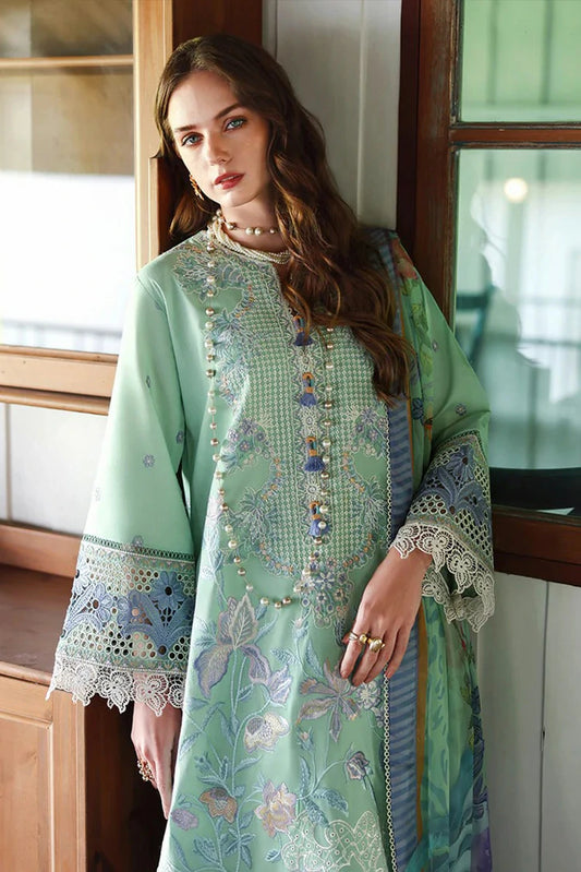 Mushq - Hemline The Secret Garden Beyond the Garden Gate - 11-Fernlore - Unstitched
