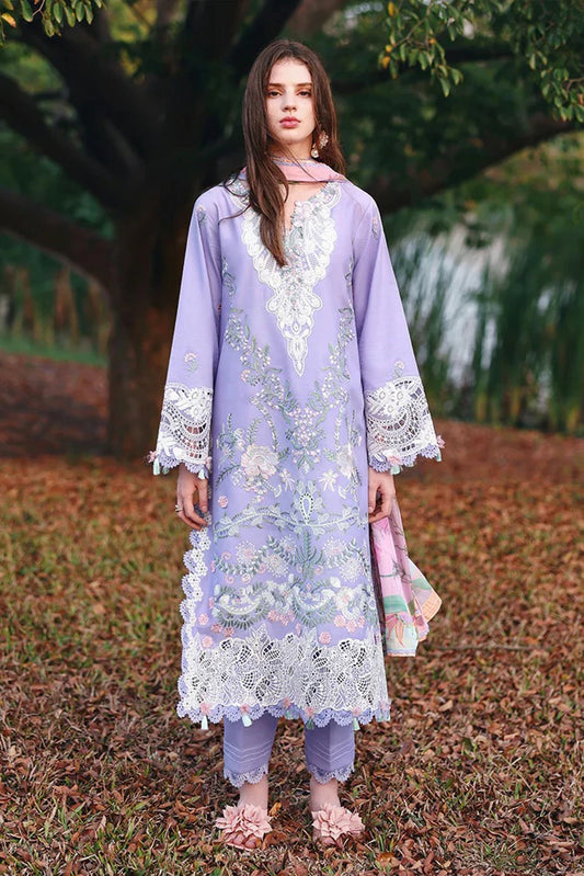 Mushq - Hemline The Secret Garden Beyond the Garden Gate - 07-Hidden Dahlia - Unstitched