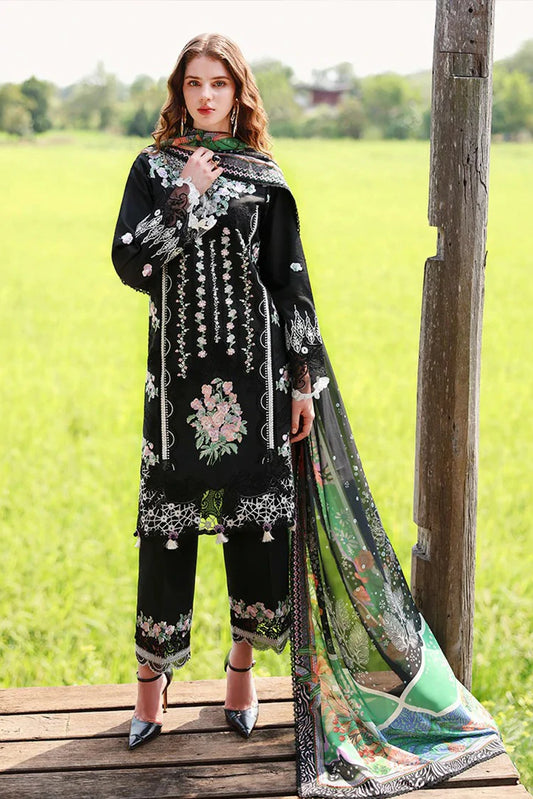 Mushq - Hemline The Secret Garden Beyond the Garden Gate - 09-Nightshade Bloom - Unstitched