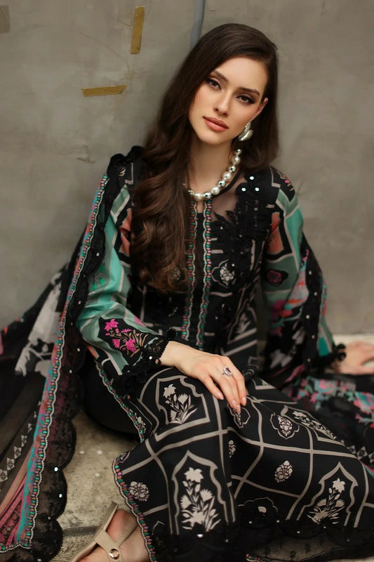 Charizma - Combination Embroidered Lawn Collection Vol 3 - CC6-21 - Unstitched
