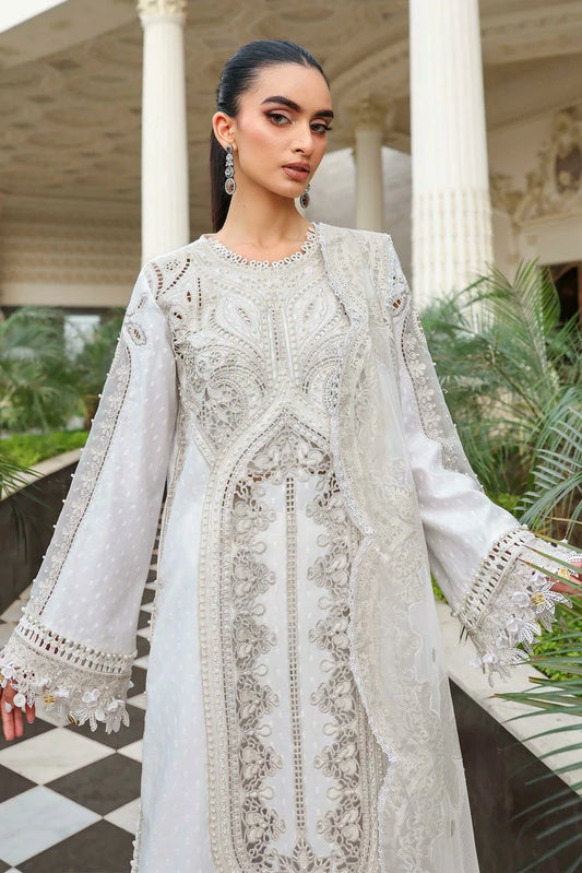 Maria B - Luxury Lawn Eid 2 - Design 01 - Unstitched