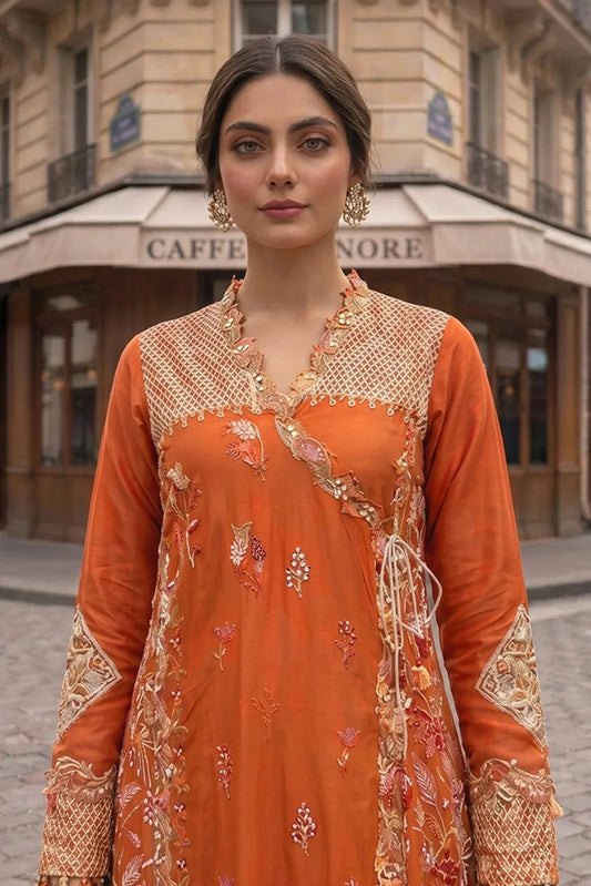 Asifa & Nabeel - Summer Lawn Soiree - Coral Fusion (SL26-06) - Unstitched