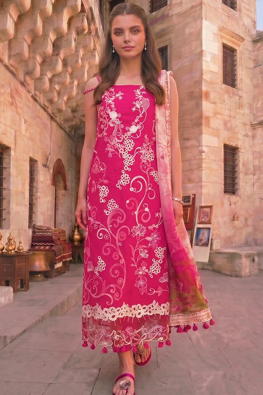 Asifa & Nabeel - Summer Lawn Soiree - Fuchsia Allure (SL26-09) - Unstitched