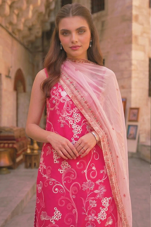Asifa & Nabeel - Summer Lawn Soiree - Fuchsia Allure (SL26-09) - Unstitched
