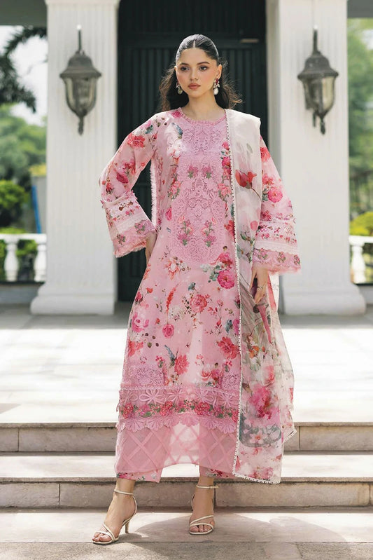Elaf - Signature Embroidered Lawn Collection Vol 2 - ESG-4B MIRA - Unstitched