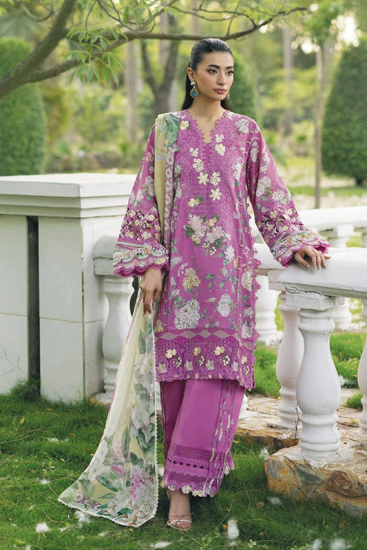Elaf - Signature Embroidered Lawn Collection Vol 2 - ESG-7B KIARA - Unstitched
