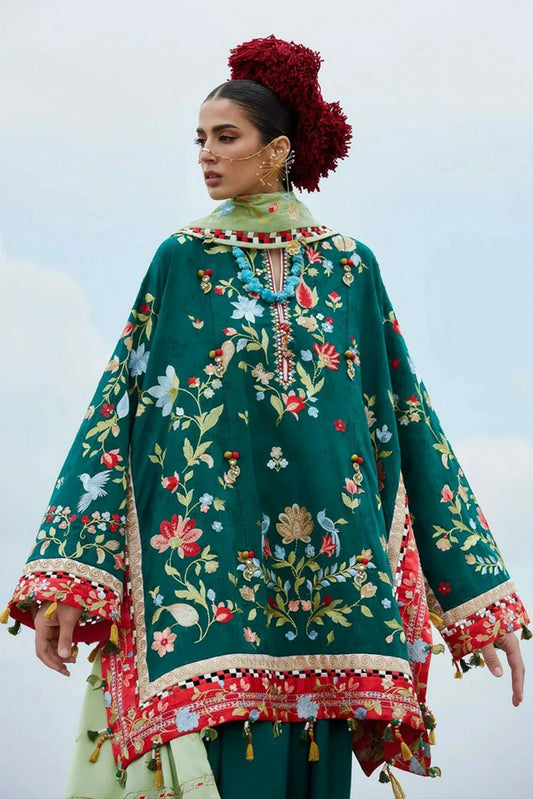 Elan - Kashmee Lawn Collection - DEODAR (EL26-12A) - Unstitched
