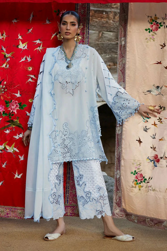 Elan - Kashmee Lawn Collection - BRUMINE (EL26-02A) - Unstitched