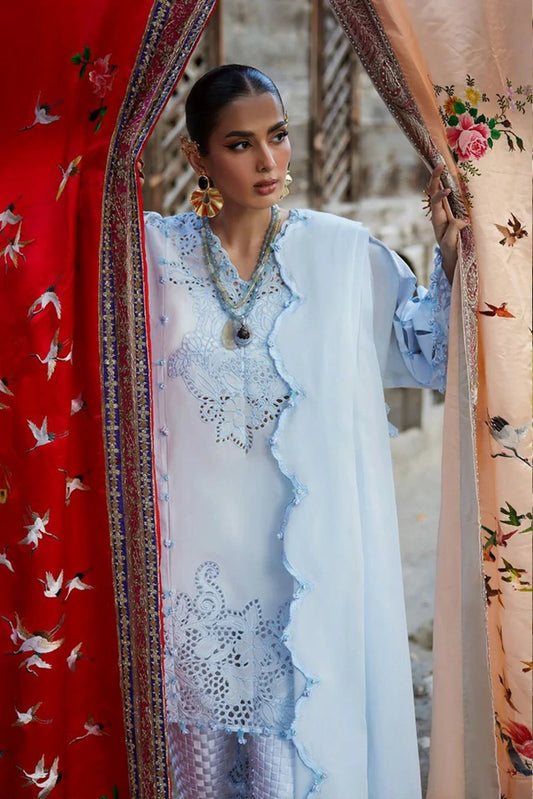 Elan - Kashmee Lawn Collection - BRUMINE (EL26-02A) - Unstitched