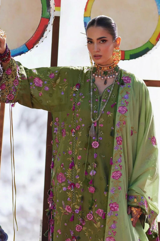 Elan - Kashmee Lawn Collection - GULRAAZ (EL26-08A) - Unstitched