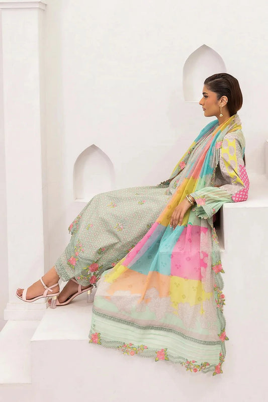 Charizma - Rang e Bahar Lawn Collection Vol 3 - CRB6-19 - Unstitched