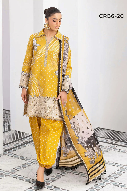 Charizma - Rang e Bahar Lawn Collection Vol 3 - CRB6-20 - Unstitched