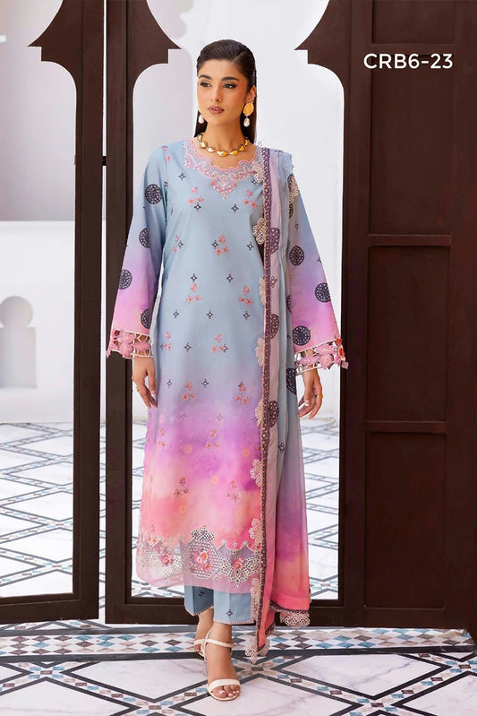 Charizma - Rang e Bahar Lawn Collection Vol 3 - CRB6-23 - Unstitched