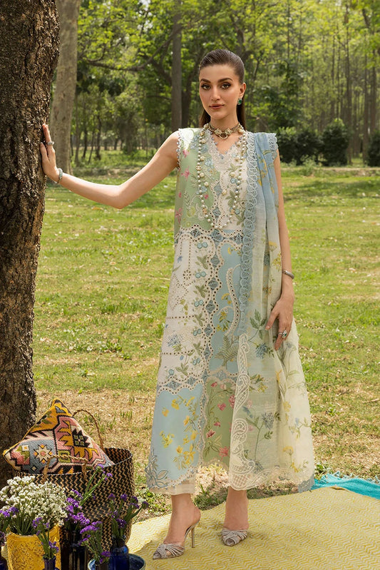 Saira Shakira - Bloom Luxury Lawn Collection - LANA-03A - Unstitched