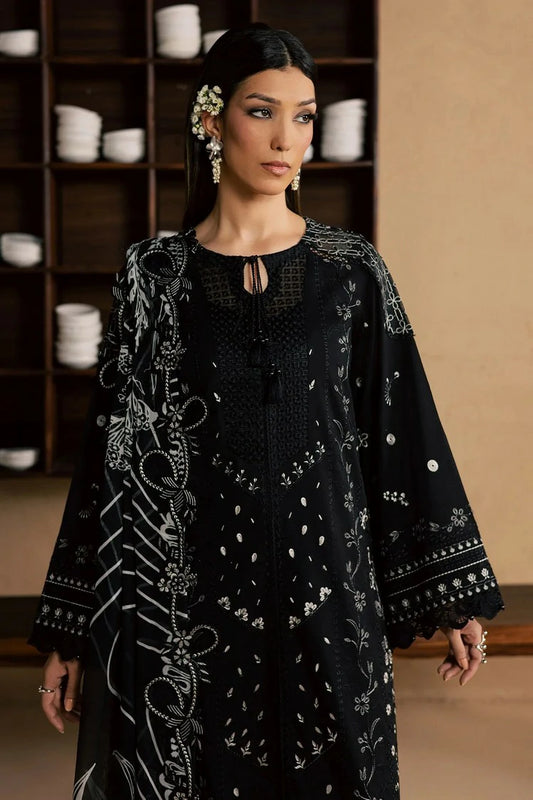 Nureh - Koyal Monochrome Lawn Collection - NE-268 - Unstitched