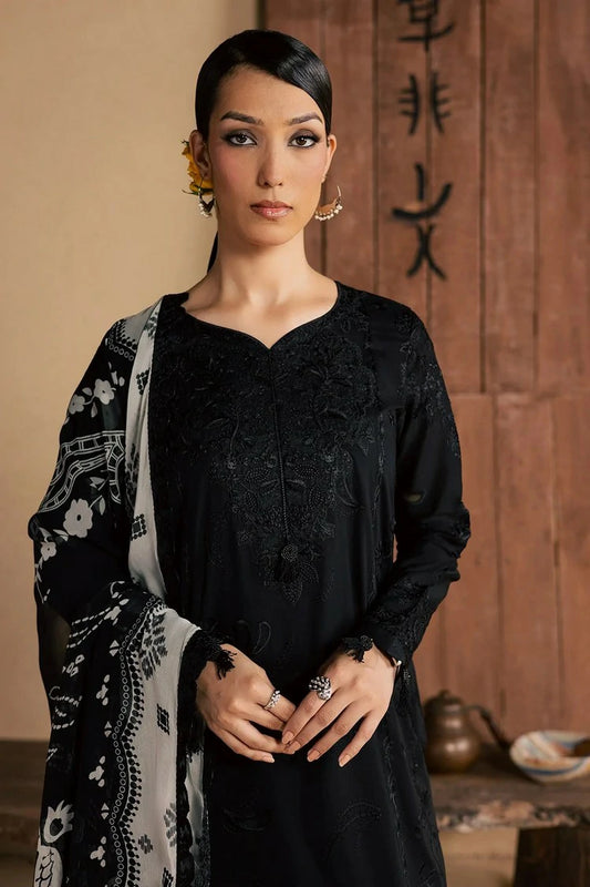 Nureh - Koyal Monochrome Lawn Collection - NE-269 - Unstitched