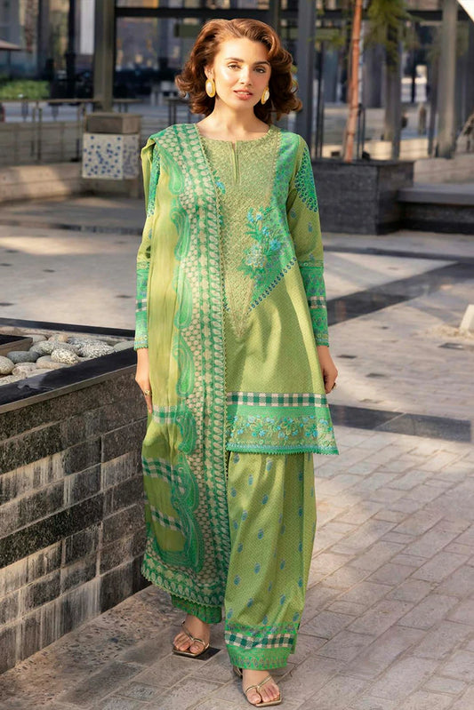 Charizma - Infinity Embroidered Printed Lawn Collection Vol 1 - IN6-02 - Unstitched