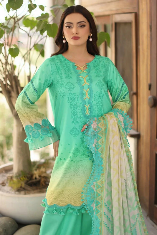 Charizma - Infinity Embroidered Printed Lawn Collection Vol 1 - IN6-08 - Unstitched
