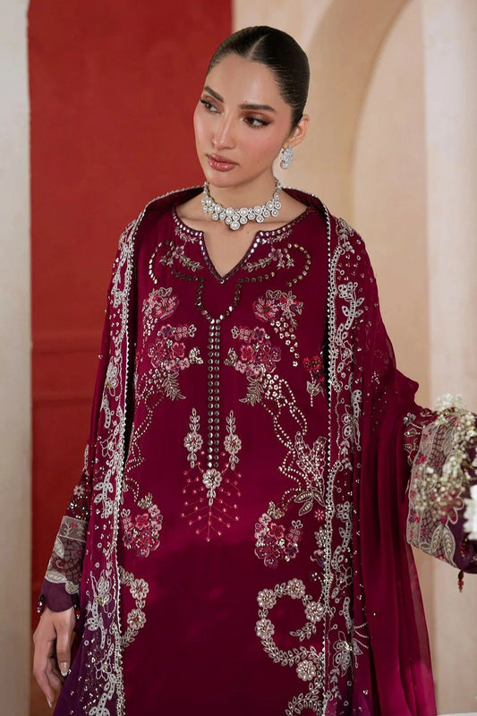 Nureh - Amaya Luxury Embroidered Chiffon Collection Vol 2 - AM-40 - Unstitched