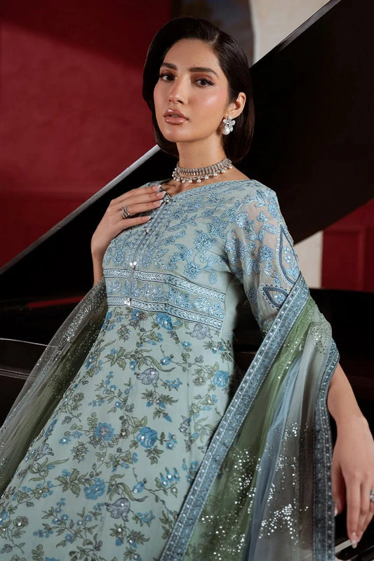 Nureh - Amaya Luxury Embroidered Chiffon Collection Vol 2 - AM-41 - Unstitched