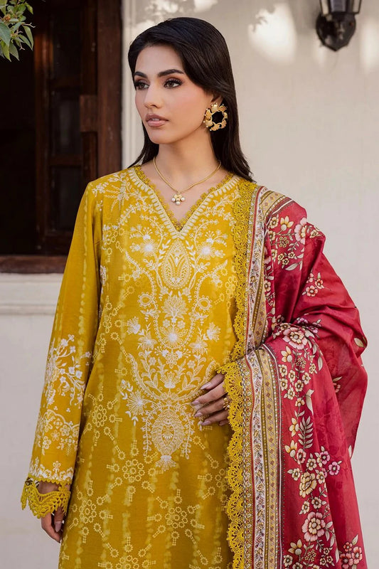 Nureh - Rania Printed Lawn Collection - NR-01 - Unstitched