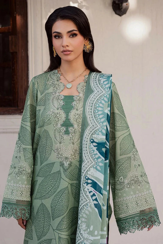 Nureh - Rania Printed Lawn Collection - NR-02 - Unstitched